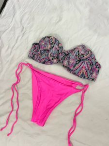Bikini Top Bundle - Pink &amp; Paisley