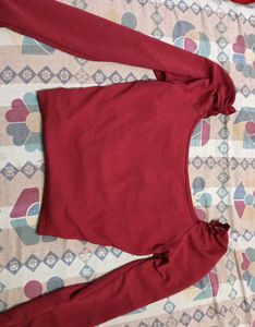 Chic Long Sleeve Ruched Top