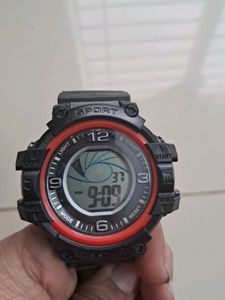 Sport - Digital, Water Resistant Men's Watch With