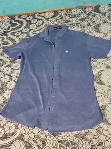 Blue Short Sleeve Shirt