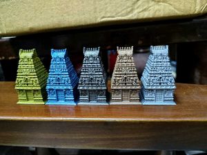 Temple Miniature storage box each 150rs