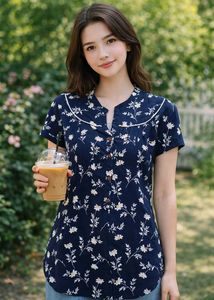 Blue Top For Women