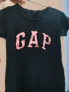 GAP Sequin Logo T-Shirt