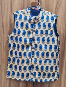 Paisley Print Nehru Jacket