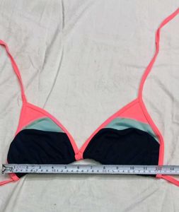 Colorblock 🖤34 Triangle Bikini Top