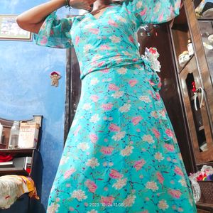 Georgette Floral Dress