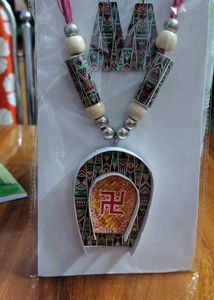 Boho Ethnic Necklace and Earring Set