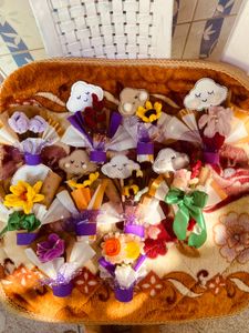 Decorative Bouquets with Clouds