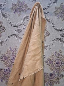 Beige Embellished Scarf