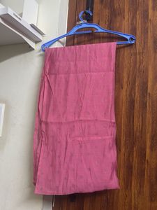 Pink Embroidered Kurta