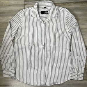 Classic Striped Button-Down Shirt