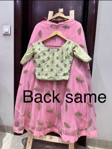 Pink Lehenga Choli Set