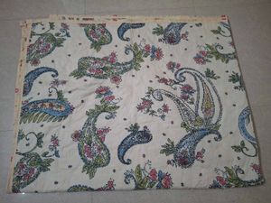 Paisley Print comforter full size double Bed