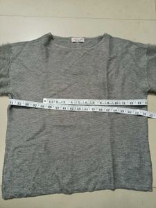 Elegant Grey Double Fabric