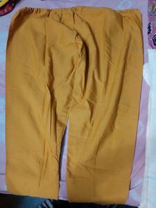 Embroidered Yellow Kurta