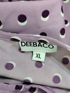 Deebaco Lavender Printed Dress (Women)