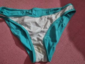 Blue Bikini Bottom Sexy Look