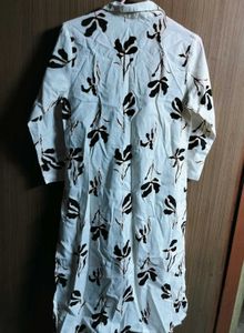Chic Floral Print Tunic Top