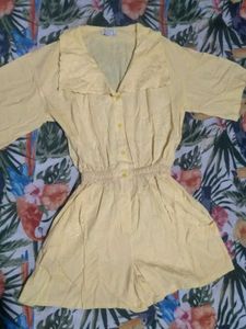 Cute Yellow Romper