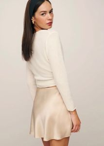 Pale Pink Mini Skirt