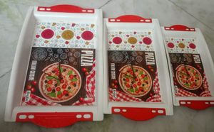 3 Serving Trays Set + 1 freebie🎁