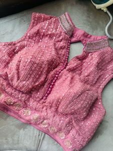 Elegant Pink Lehenga Choli Set