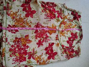 Vibrant Floral Print Blouse