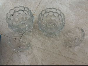 🆕2 pc High Quality Glassware Bowls Set