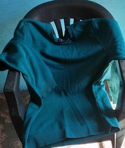 men sweatshirt Teal Skechers Sweatshir
