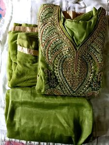 Heavy Work Pakistani Suit.