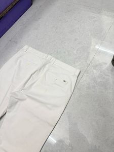 Lacoste 🐊 White Chino Trousers Pant