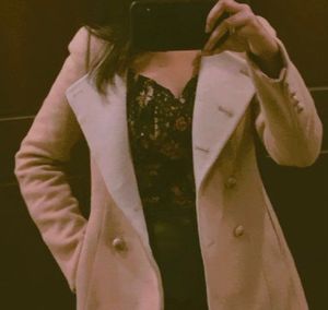 Beige Overcoat