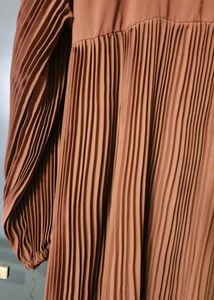 Abaya Pleated Maxi Dress