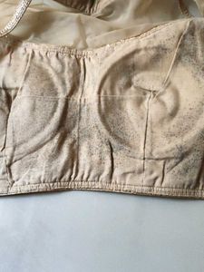 Gold High Neck Blouse