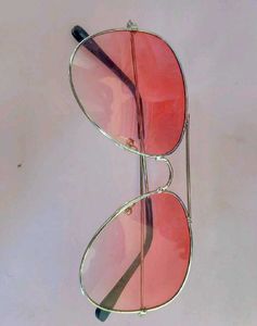 Aviator Sunglasses Pink Tint