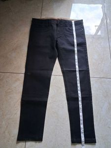 Men's Black Slim Fit Trousers