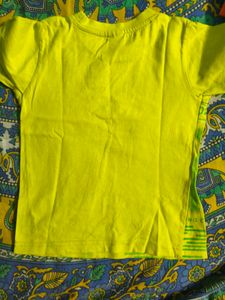 green printed t shirt for boys