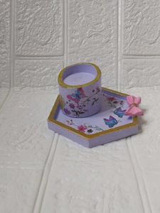 Decorative Tray with candle Holder