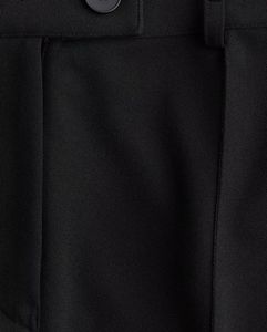H&amp;M Black Straight Trousers