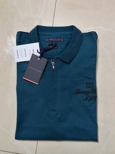 Tommy Hilfiger Polo T-Shirt - Dark Sea Green