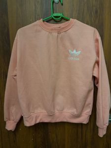 Adidas Peach Crewneck Sweatshirt