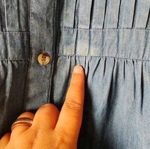 PRELOVED Denim Dress
