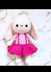 Handmade Crochet Bunny Toy