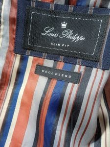 Men's Striped Blazer