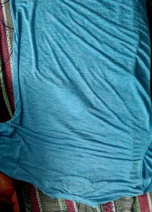 Men's Blue Athletic T-Shirt