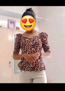 Animal Print Top