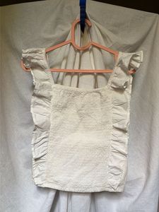 Chic Cream Ruffle Top