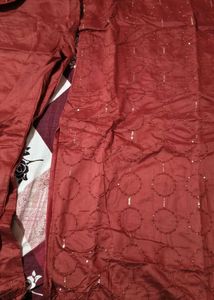 Elegant Maroon Kurta with Pants