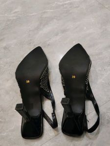 Sparkling Slingback Heels