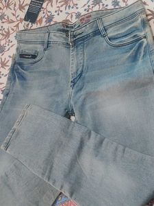 Vertices Blue Washed Jeans